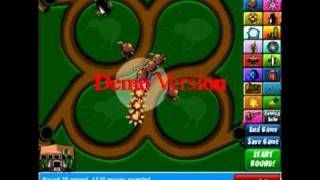 Bloons Tower Defense 4 Pool Track Hard No Miss Part 2 (round 26-47)