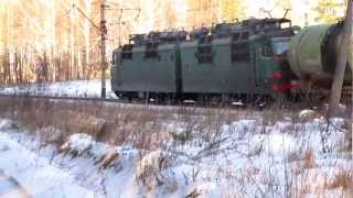 ГЖД ВЛ80С-1521 С Грузовым поездом