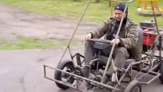 Багги с двигателем от скутера 125СС# первый выезд