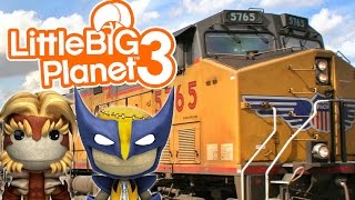 RUNAWAY TRAIN! | Little Big Planet 3 Multiplayer (48)