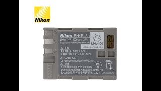 Ремонт аккумулятора Nikon EN-EL3e.