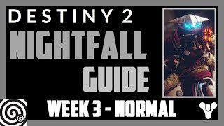 Destiny 2 - Nightfall Guide - Week 3: Exodus Crash