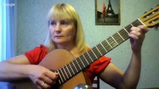 Отрывок занятия клуба гитаристов "Живые струны"