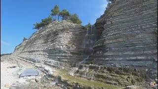 Ч 1 Дивноморское Прогулка на дикий пляж мимо пляжа ФАКЕЛ и пляжа нудистов 2 сентября 2018 г
