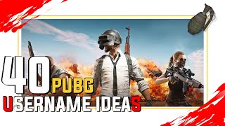 ?PUBG Username Ideas 2019 (40 Unique Gamer Names Ideas)?
