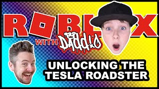 Mad City – ROBLOX with Daddio – Unlocking the Tesla Roadster (Crime Does Pay)