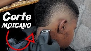 DICA DE CORTE MASCULINO ESTILO MOICANO AMERICANO | BARBEARIA DO LUCAS