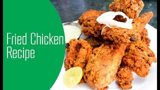 Crispy Fried Chicken Recipe | Southern Fried Chicken | Non-Vegetarian Recipe
