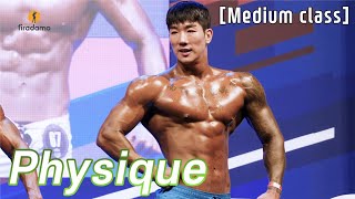 피지크 [Medium class(172.1~178cm)] Part 2 @ 2019 PCA KOREA 파이널 슈퍼시리즈 by firadamo