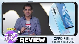Unboxing & First Impression Oppo F15 flaunt it your way with Manish Batavia | Just Binge Tech Review