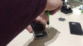 Как Разобрать Samsung A320, Разборка