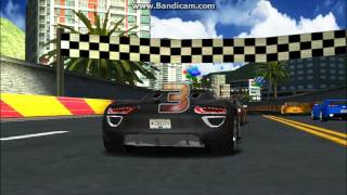 PORSHE 918 SPYDER CITY RACING 3D