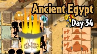 Plants vs Zombies 2 - Ancient Egypt Day 34: Camel Kaboom