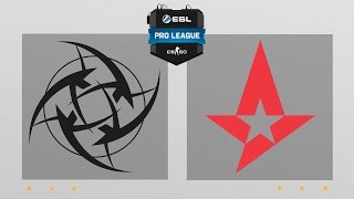 CS:GO - NiP vs. Astralis [Cache] Map 2 - ESL Pro League Season 5 - EU Matchday 22