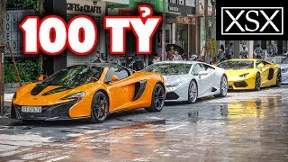 Đại Gia Sài Gòn Hội Tụ Dân Chơi Bình Phước Khoe Dàn Siêu Xe Hàng Độc Trị Giá 100 Tỷ | XSX