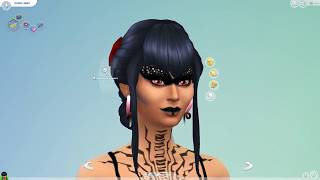 Sims 4, Симс 4 : Создание персонажа/Девушка змея кобра