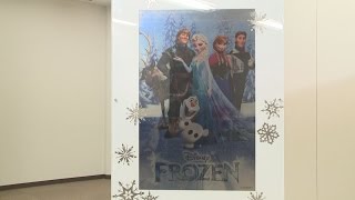 「アナ雪」輝くカレンダー 純プラチナ製、１億円