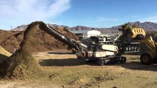 TBG680 (CBI 6800BT) Processing Green Palm, Yard Waste
