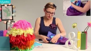 Jak zrobić piniatę na przyjęcie dla dzieci (How to Make a Pinata)