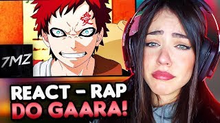 RAP DO GAARA (Naruto) - CAIXÃO DE AREIA | NERD HITS | REACT |