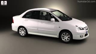 Suzuki Liana sedan 2004 by 3D model store Humster3D.com