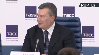 Пресс-конференция Виктора Януковича в Москве (Часть 2)