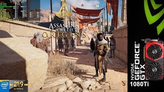 Assassin's Creed Origins Maximum Settings 3440x1440 | GTX 1080Ti | i7 5960X 4.3GHz