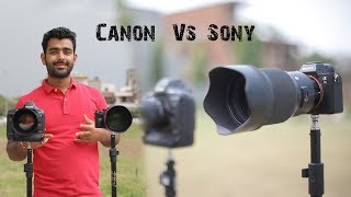 Canon 1 DX Mark ii  Vs Sony a7 iii || Tutorial || Which is Better DSLR Camera