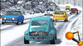 ТРАФИК "БОТЫ" На ДОРОГЕ - BeamNg Drive