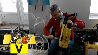 как запустить минимойку K2 от емкости