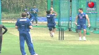 Mumbai Indians practice session at CLT20 2013