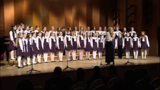 Хор старших классов школы; рук. Почетный работник культуры г.Москвы Веселова Е.Е.
