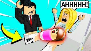 Delivering a Baby in Roblox...