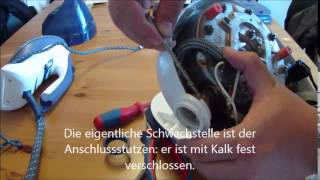 Tefal Dampfbügelstation Bügeleisen reparieren