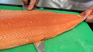 Рецепт : Семга соленая. Идеальный рецепт засолки сёмги ! Потрясающий вкус ! Мужчина на кухне .