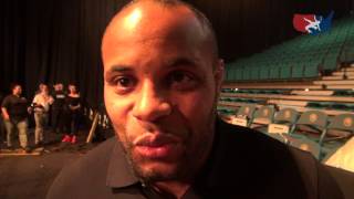 UFC champion Daniel Cormier talks wrestling after UFC Go Big event