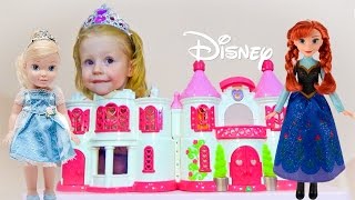 Куклы принцессы Диснея - загадочная история  Игры для девочек
