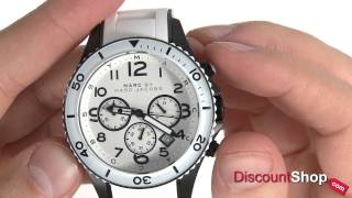 Marc Jacobs Rock Chronograph MBM2573 - review by DiscountShop.com