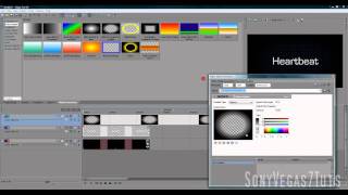 How to create a "heartbeat" text effect | Sony Vegas