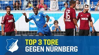 TSG Hoffenheim - Top 3 Tore gegen den 1.FC Nürnberg