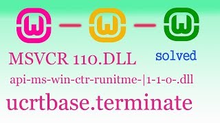 how to fix wamp server error-ucrtbase.terminate . latest solution 2018