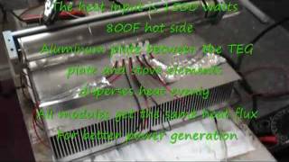 Thermoelectric Generator Woodstove TEG