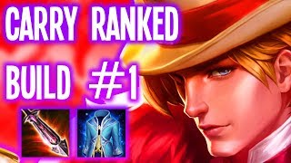 AOV: VALHEIN CARRY HERO FOR RANKED (CONQUEROR BUILD) | Arena of Valor Valhein Builds