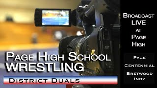 Page Wrestling District Duals LIVE