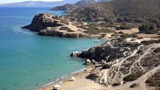 Αρχαία πόλη και παραλίες Ιτάνου - Ancient city and Beaches at Itanos in 4K