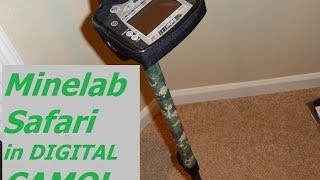 Копаем Незаметно - Minelab Safari в Цифровом Камуфляже (Маскировка на Копе)