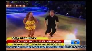 Sean Avery, Karina Smirnoff, Diana Nyad & Henry Byalikov on GMA