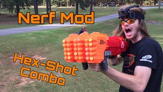 Nerf Mod!: Baddest MEGA Shotgun Ever!