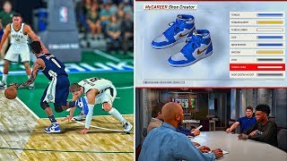 Jordan Signature Custom ColorWay | Buzzer Beater Ending vs Old Team | NBA 2k18 MyCareer #16