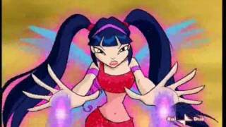 Winx Club - On Andros + Transformation ( - Stella) Italy